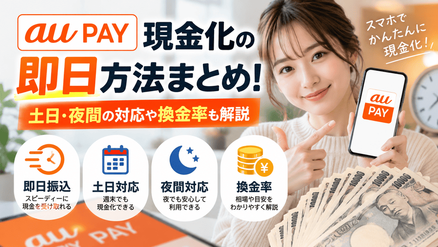 au pay現金化